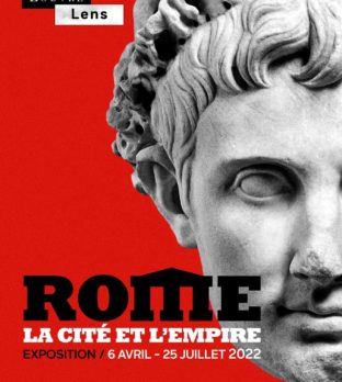 Affiche de l'exposition temporaire du Louvre-Lens Rome