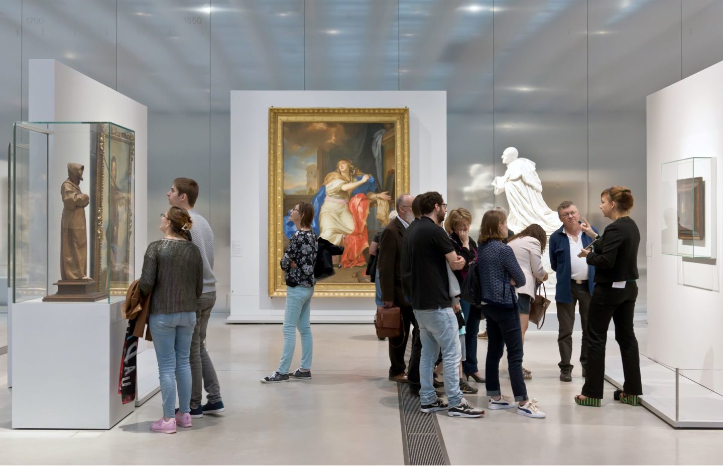 Visite guidée de la Galerie du temps au Louvre-Lens